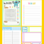 10 Best Cute To Do List Printable Template Printablee