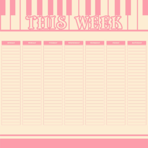 10 Best Cute To Do List Printable Template Printablee