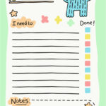 10 Best Cute To Do List Printable Template Printablee