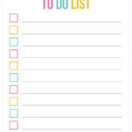 10 Best Cute To Do List Printable Template Printablee