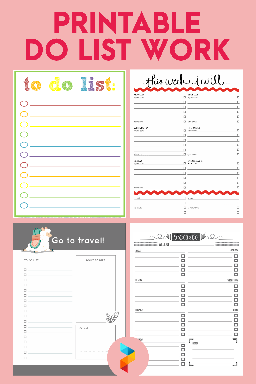 Printable Daily To Do List For Work
