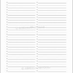 10 Blank Checklist Template SampleTemplatess SampleTemplatess