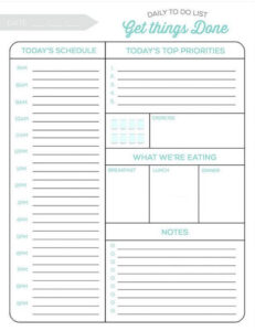 10 Free Printable Daily Planners Daily Planner Printables Free Daily