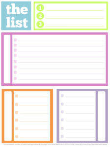 3 Free Printable To Do Lists To Jumpstart Your Productivity Free