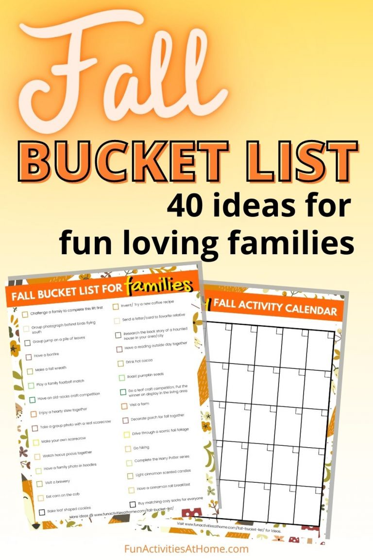 40 Must Try Fall Bucket List Ideas Free Printables In 2020 Fall 