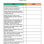 5 Free Moving Checklist Templates Word Excel PDF Formats