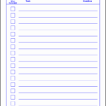 6 Editable To Do List Template SampleTemplatess SampleTemplatess