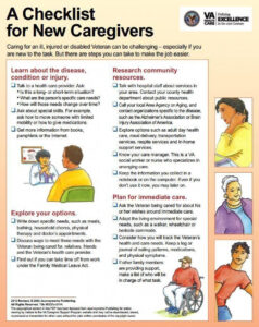 A Checklist For New Caregivers Caregiver Resources Elderly Care