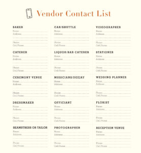 A Montana Wedding Wedding Coordinator Checklist Wedding Planning