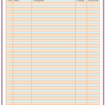 Blank Checklist Template A Simple Checklist
