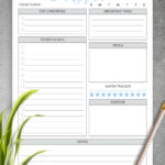 Calendar To Do List Template Printable Template Walls