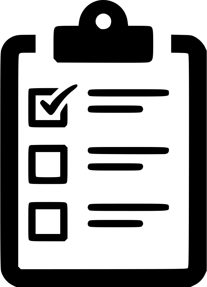 Checklist Poll Task To Do List Clipboard Svg Png Icon Free Download 