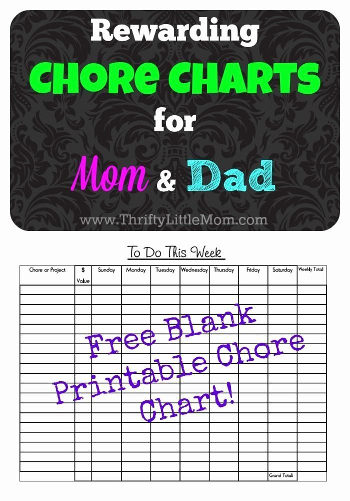 Chore Charts For Adults New Chore Charts For Husbands Wives In 2020 
