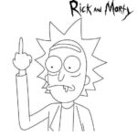 Coloring Pages Rick And Morty Berbagi Ilmu Belajar Bersama In 2020