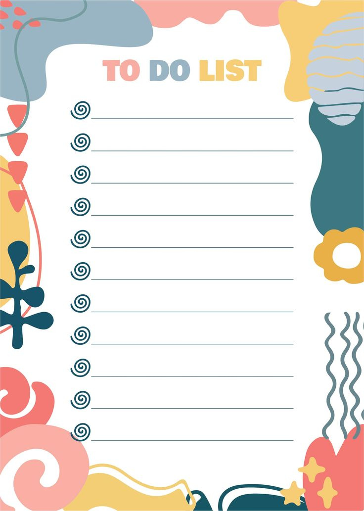 Cute Printable To Do List Template To Do Lists Printable To Do List 