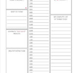 Daily To Do List HOURLY Format A5 Printable By ShePlans Planner