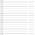 Dead Simple To Do List Template Checklist Template List Template