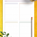Download Printable Daily To Do List Casual Style PDF