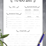 Download Printable Daily To Do List PDF