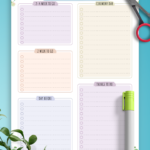 Download Printable Wedding To Do List Template Floral PDF