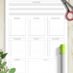 Download Printable Weekly To Do List Original Style PDF