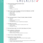 DOWNLOAD Sports Mom To Do Checklist Schedule Templates