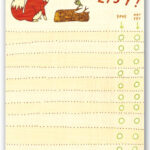 Fox And Bird To Do List Notepad To Do List List Notepad Weekly