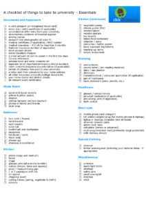 FREE 21 Checklist Examples For Students In PDF Google Docs Pages