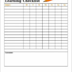 FREE 21 Student Checklist Samples Templates In MS Word PDF