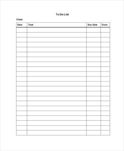 FREE 8 Printable To Do List Samples In PDF MS Word Excel