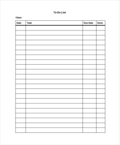 FREE 8 Sample Weekly To Do List Templates In PDF