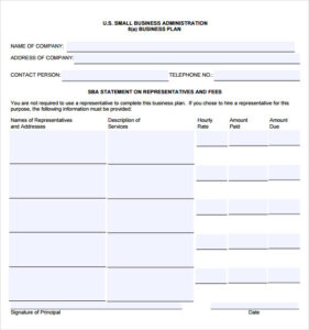 FREE 9 Sample Business Plan Templates In Google Docs MS Word Pages