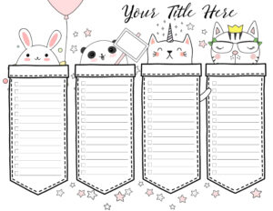 FREE Adorable DIY Cute Planners And Planner Stickers