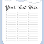FREE Cute To Do List Many Designs Print At Home