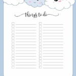 FREE Cute To Do List Many Designs Print At Home To Do List