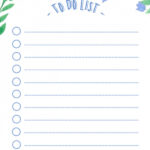 FREE Free Printable To Do List MockoFUN