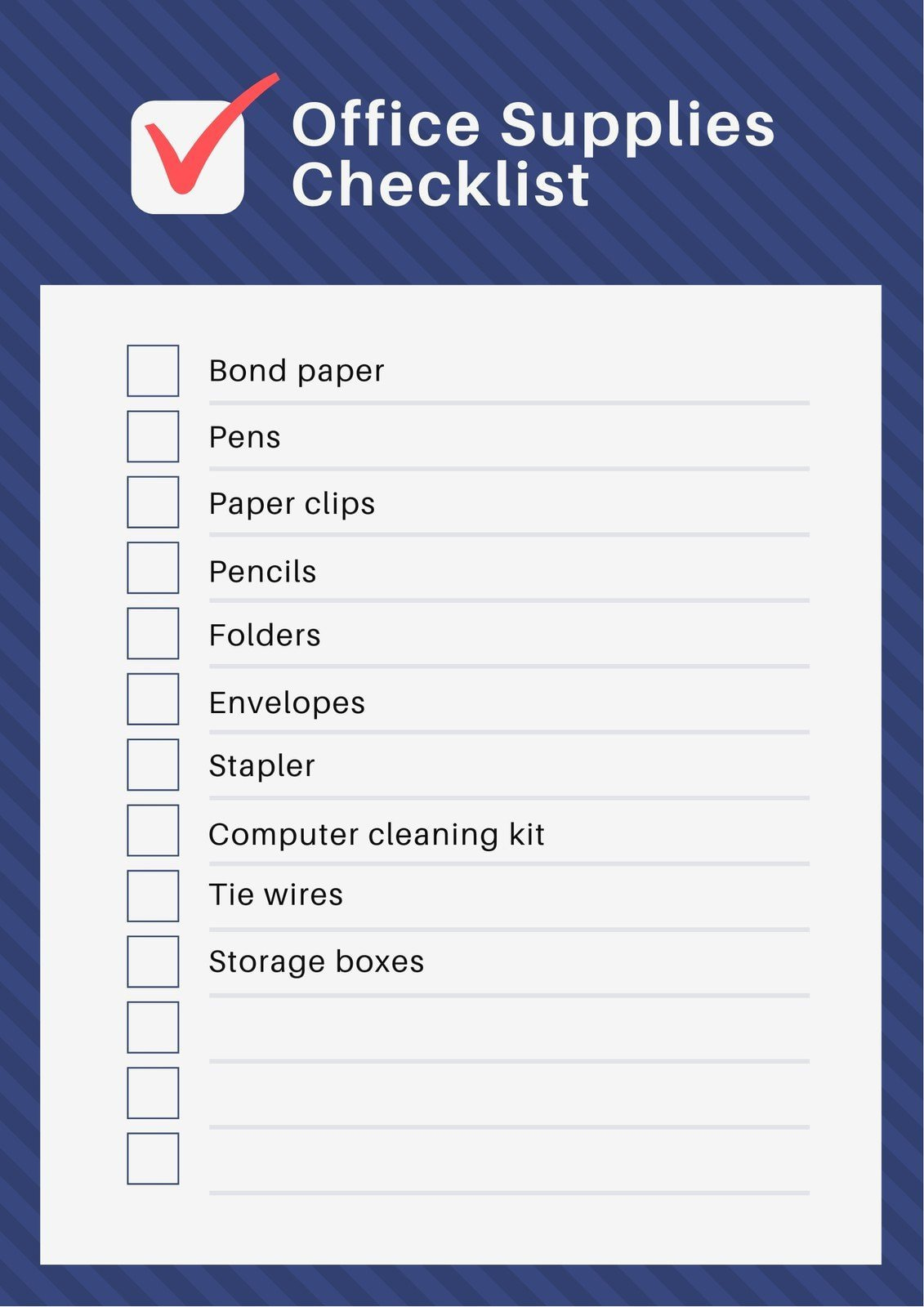 Free Online Checklist Maker Design A Custom Checklist In Canva