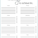Free Printable Best To Do List Template Templateral Inside Blank