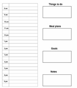 Free Printable Daily Planner Template In PDF Word Excel