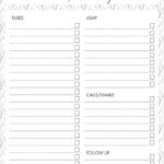 Free Printable Daily To Do List Template Google Search To Do