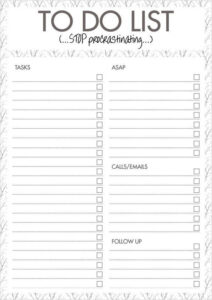 Free Printable Daily To Do List Template Google Search To Do