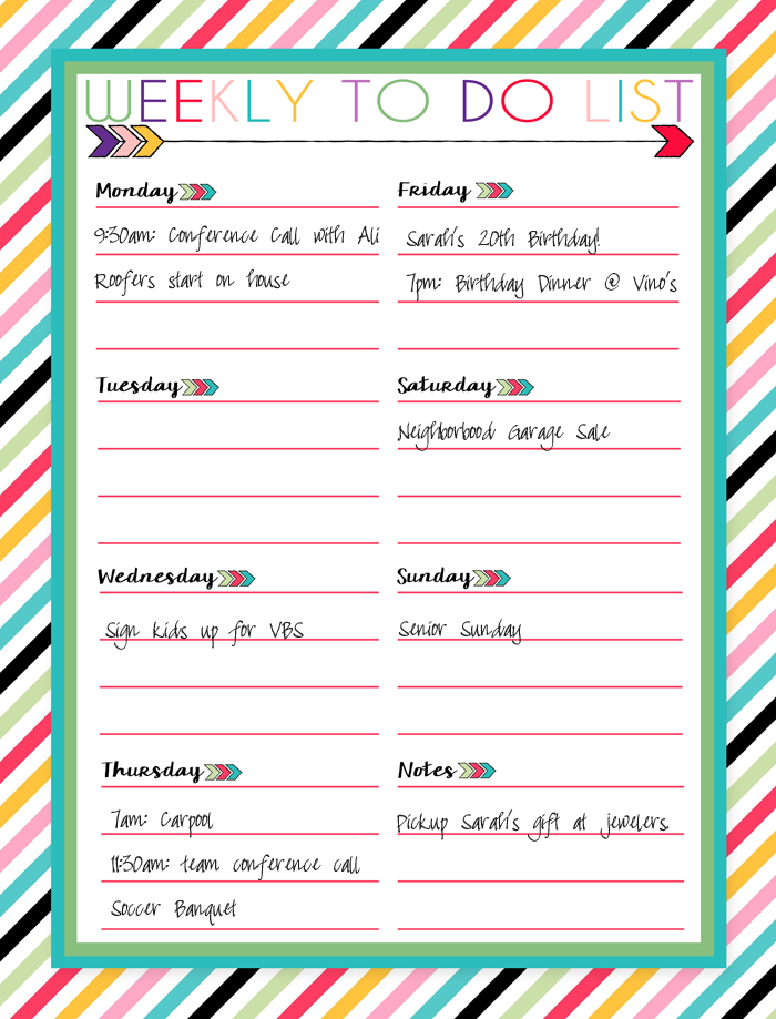 Free Printable Daily Weekly And Monthly Calendars To Do Lists 