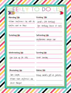 Free Printable Daily Weekly And Monthly Calendars To Do Lists