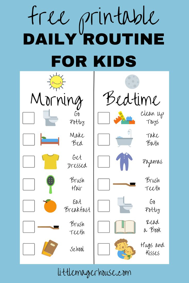 To Do List For Kids