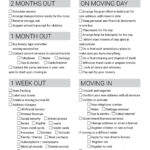 Free Printable Moving Checklist Personalized Moving Cards Moving