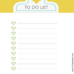 FREE Printable To Do List Template Print Or Use Online To Do Lists
