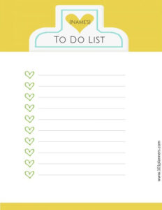 FREE Printable To Do List Template Print Or Use Online To Do Lists