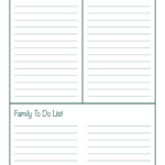 Free Printable To Do List Work Family To Do Lists Printable