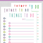 Free To Do List Printable Beautiful Dawn Designs To Do Lists