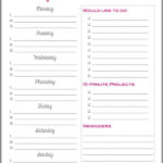 Get Organized With A Weekly To Do List To Do Lists Printable Weekly